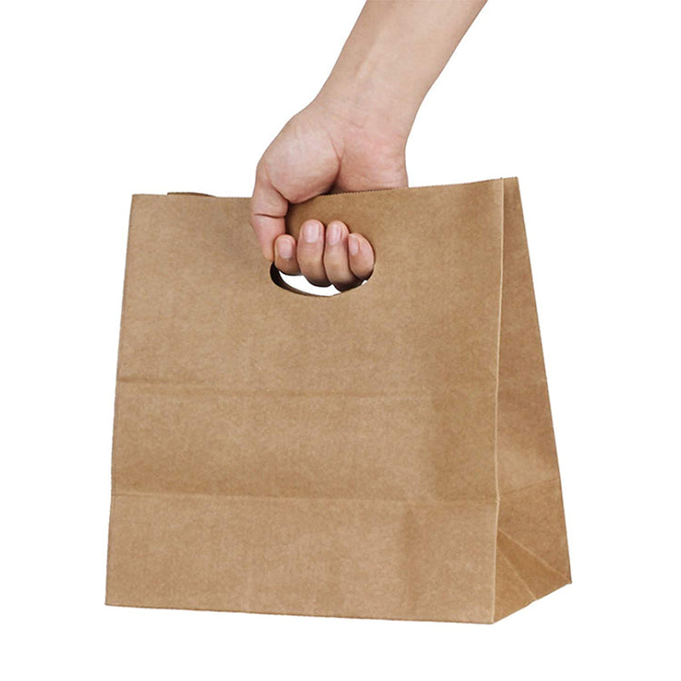 paper bags with die cut handles