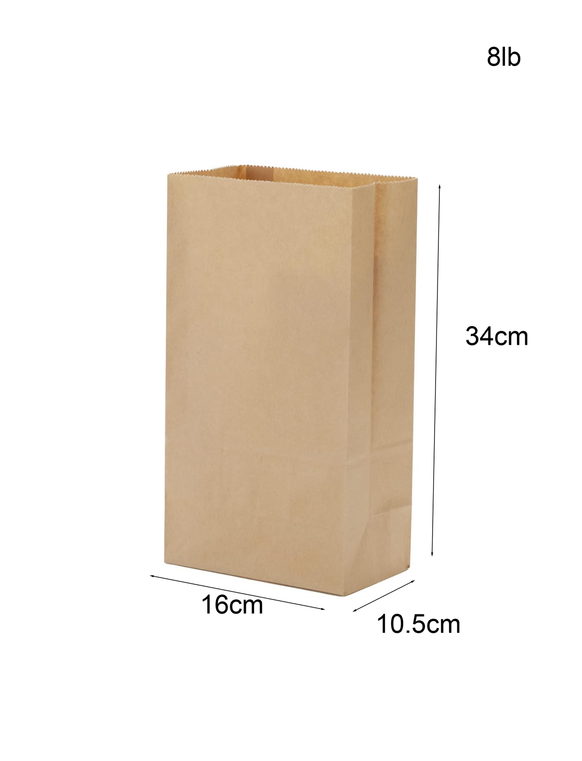 8lb SOS Bag